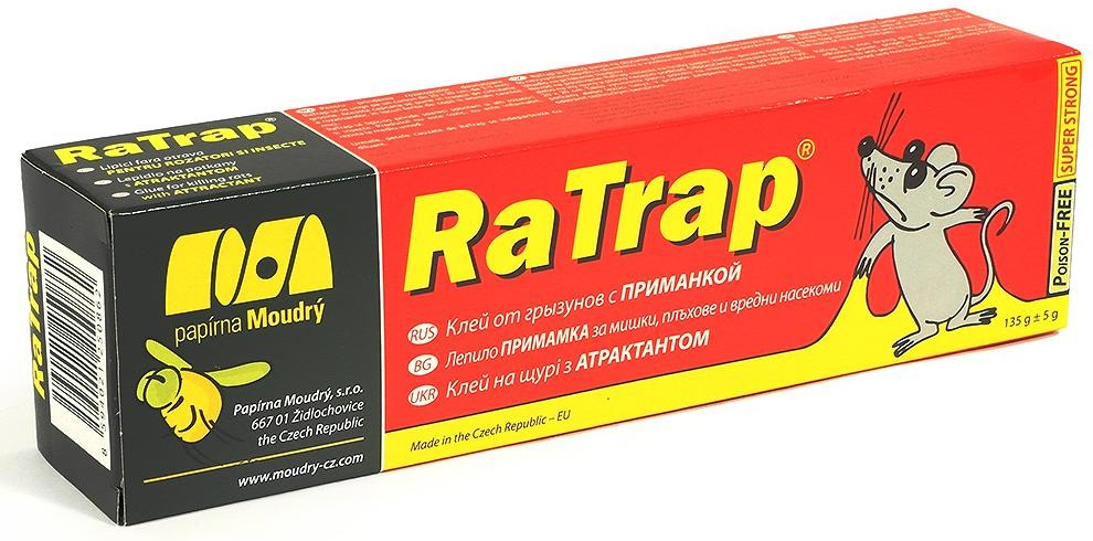 Senzacne.sk Lepidlo RaTrap®, 135 g, na hlodavce a hmyz 109418