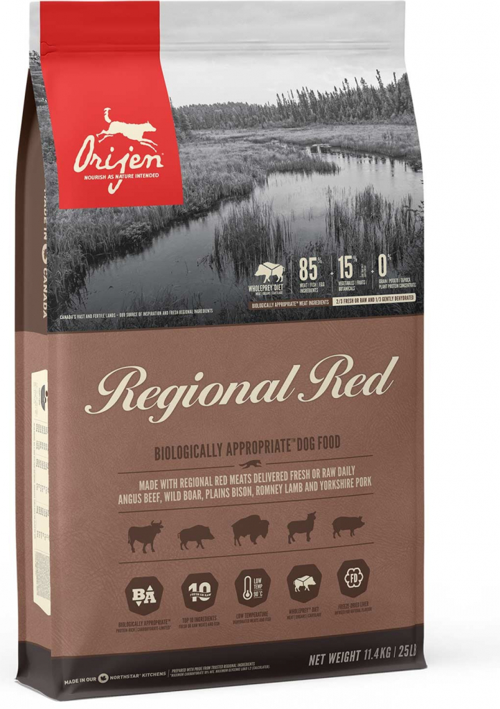 Orijen Dog Regional Red Dry 11,4 kg