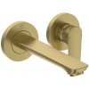 Ideal Standard Connect Air - Umývadlová batéria pod omietku, 2-otvorová inštalácia, Brushed Gold A7029A2 Ideal Standard Connect Air - Umývadlová batéria pod omietku, 2-otvorová inštalácia, Brushed Gold A7029A2