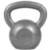 Gorilla Sports Kettlebell činka, liatinová, sivá, 8 kg