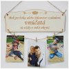 LYMFY | Drevená tabuľka 30x11cm bok po boku vnúčatá | prírodné drevo LYMFY | Drevená tabuľka 30x11cm bok po boku vnúčatá | prírodné drevo