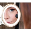 Bezdoteku 10x zvetšující LED kozmetické zrkadlo bílé Bezdoteku 10x zvetšující LED kozmetické zrkadlo bílé