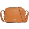 Crossbody kabelka Tommy Hilfiger - Leather Metal Logo Small Crossover Bag /Oranžová Crossbody kabelka Tommy Hilfiger - Leather Metal Logo Small Crossover Bag /Oranžová