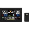 Solight Meteostanica, XL farebný LCD, teplota, vlhkosť, tlak, RCC, čierna (TE81XL)