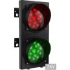 BranyPosuvne.sk Dvojkomorový semafor, zelená/červená, LED, 24V, polyamidové telo, IP65 BranyPosuvne.sk Dvojkomorový semafor, zelená/červená, LED, 24V, polyamidové telo, IP65