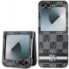 DKNY PU Leather Checkered Pattern and Stripe Samsung Galaxy Z Flip 6 čierny 57983121740 DKNY PU Leather Checkered Pattern and Stripe Samsung Galaxy Z Flip 6 čierny 57983121740