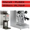 Set Lelit MaraX PL62X V2 + William PL72-P