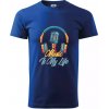Music is my life slúchadlá - Klasické pánske tričko vyššej gramáže - XS ( Kráľovská modrá ) Music is my life slúchadlá - Klasické pánske tričko vyššej gramáže - XS ( Kráľovská modrá )