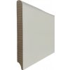 Biela soklová dyhovaná lišta lak 15x119x2400 BO Biela soklová dyhovaná lišta lak 15x119x2400 BO