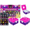 LEAN TOYS Súprava na výrobu šperkov fialovo-ružová LEAN TOYS Súprava na výrobu šperkov fialovo-ružová