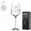 Poháre na víno so Swarovski Elements 450 ml číslo Poháre na víno so Swarovski Elements 450 ml číslo