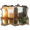 Fototapeta díra na zeď 3D Dubaj sunset 95x64 cm Fototapeta díra na zeď 3D Dubaj sunset 95x64 cm