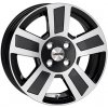 AUTEC Tigris hliníkové disky 6x17 4x100 ET30 black polished AUTEC Tigris hliníkové disky 6x17 4x100 ET30 black polished