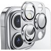ENKAY tvrdené sklo na ochranu šošoviek zadného fotoaparátu s kovovým rámčekom na iPhone 12 Pro - strieborné - možnosť vrátiť tovar ZADARMO do 30tich dní ENKAY tvrdené sklo na ochranu šošoviek zadného fotoaparátu s kovovým rámčekom na iPhone 12 Pro - strieborné - možnosť vrátiť tovar ZADARMO do 30tich dní