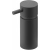 Zack Dávkovač mydla MANOLA 130 ml, čierny, nerezová oceľ Zack Dávkovač mydla MANOLA 130 ml, čierny, nerezová oceľ