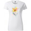 Handel Tričko - Kvetinová harmónia Farba: biela, Veľkosť: XL, Strih trička: dámsky Handel Tričko - Kvetinová harmónia Farba: biela, Veľkosť: XL, Strih trička: dámsky