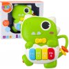 Mini pianinko Dinozaur zelený so svetlami a zvukmi Mini pianinko Dinozaur zelený so svetlami a zvukmi
