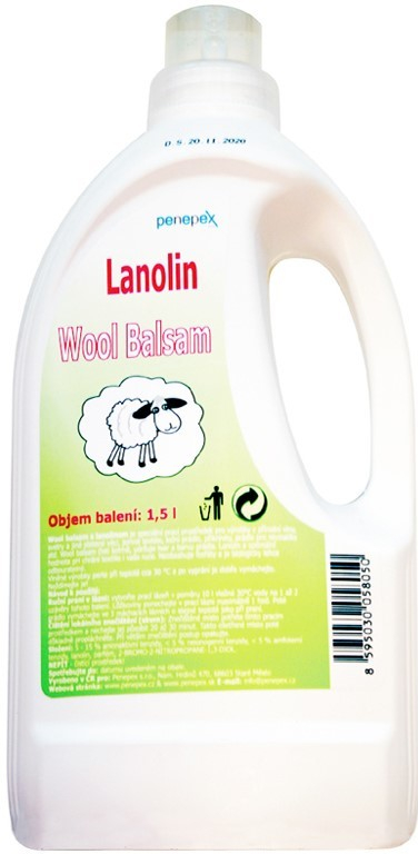 Lanolín Wool Balsam na pranie 1,5 l