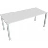 Pracovný stôl Uni, 180x75,5x80 cm, biela/sivá Pracovný stôl Uni, 180x75,5x80 cm, biela/sivá