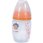 GENTLEFEED biela detská fľaša 0+m 280 ml
