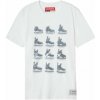 Pánské tričko CCM 125 Anniversary Skates Short Sleeve TEE White Veľkosť: 2XL Pánské tričko CCM 125 Anniversary Skates Short Sleeve TEE White Veľkosť: 2XL
