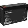 Green Cell AGM VRLA 6V 7Ah maintenance-free battery for the alarm system, cash register, toys AGM12 Green Cell AGM VRLA 6V 7Ah maintenance-free battery for the alarm system, cash register, toys AGM12