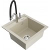MEXEN/S MEXEN/S - Vito granitový drez 1-miska vrátane batérie Duo, béžová 6503-69-671701-07 MEXEN/S MEXEN/S - Vito granitový drez 1-miska vrátane batérie Duo, béžová 6503-69-671701-07