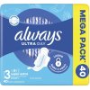Always Ultra Day & Night hygienické vložky veľ. 3 s krídelkami 40 ks Always Ultra Day & Night hygienické vložky veľ. 3 s krídelkami 40 ks