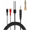 Slúchadlá na uši AUDIO4U Kábel pre Sennheiser HD25 230 425 480 560 Slúchadlá na uši AUDIO4U Kábel pre Sennheiser HD25 230 425 480 560