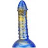 Dildo Fantasy Saperli 16 x 4,5 cm Blue-Gold - gb45076 Dildo Fantasy Saperli 16 x 4,5 cm Blue-Gold - gb45076