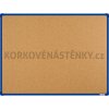 Korková nástenka 150x120 (AL rám modrý) Korková nástenka 150x120 (AL rám modrý)