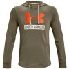 Under Armour Rival Terry Logo Hoodie béžová