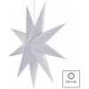 EMOS LED hviezda papierová závesná, 60 cm, vnút. DCAZ09 EMOS LED hviezda papierová závesná, 60 cm, vnút. DCAZ09