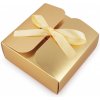 Darčeková krabička srdce so stuhou - 12 ks 2 zlatá Darčeková krabička srdce so stuhou - 12 ks 2 zlatá