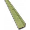 Rohová lišta MDF 25 x 25 mm - L profil skladacia - 2600 mm - zelená antik - CEZAR 6569 Rohová lišta MDF 25 x 25 mm - L profil skladacia - 2600 mm - zelená antik - CEZAR 6569