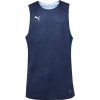 Pánsky basketbalový dres Puma, HOOPS TEAM REVERSE PRACTICE JERSEY tmavo modrá,Biela L Pánsky basketbalový dres Puma, HOOPS TEAM REVERSE PRACTICE JERSEY tmavo modrá,Biela L