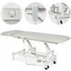 Habys Masážny stôl Fortis 2 ERGO s ručným ovládaním, svetlo šedý k729