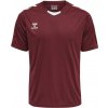 Hummel CORE XK POLY JERSEY S/S KIDS červená