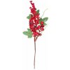 Vetvička MagicHome Vianoce, s bobuľkami, červená, 31 cm Vetvička MagicHome Vianoce, s bobuľkami, červená, 31 cm