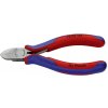Kliešte Knipex 72 02 125 štiepacie bočné bez fazety, PVC Kliešte Knipex 72 02 125 štiepacie bočné bez fazety, PVC