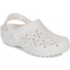 Crocs Nazuvky Classic Floral Cut Out Clog K Biela