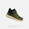 Chlapčenská členková obuv Geox Flexyper B ABX khaki 32 Chlapčenská členková obuv Geox Flexyper B ABX khaki 32