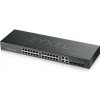 Zyxel GS1920-24v2, 28 Port Smart Managed Switch 24x Gigabit Copper and 4x Gigabit dual pers., hybrid mode, standalone or NebulaFle GS1920-24V2-EU0101F Zyxel GS1920-24v2, 28 Port Smart Managed Switch 24x Gigabit Copper and 4x Gigabit dual pers., hybrid mode, standalone or NebulaFle GS1920-24V2-EU0101F