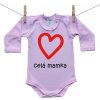 Boodyy Body s dlhým rukávom (ružové) Celá mamka 92 (18-24 mesiacov) Boodyy Body s dlhým rukávom (ružové) Celá mamka 92 (18-24 mesiacov)