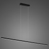 Altavola Design Linea závesné svietidlo 1x15 W čierna LA089/P_120_4k_black Altavola Design Linea závesné svietidlo 1x15 W čierna LA089/P_120_4k_black