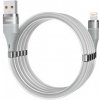 Dudao Self Organizing magnetický kábel USB / Lightning 5A 1m, sivý (1xsL light gray) Dudao Self Organizing magnetický kábel USB / Lightning 5A 1m, sivý (1xsL light gray)