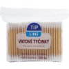Tip Line vatové tyčinky bambusové 200ks 1balenie Tip Line vatové tyčinky bambusové 200ks 1balenie