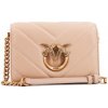 Pinko Tašky LOVE ONE MINI DC SHEEP Béžová Pinko Tašky LOVE ONE MINI DC SHEEP Béžová