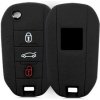 Silikónový obal na autokľúč kwmobile Peugeot Citroen Peugeot Citroen černá Silikónový obal na autokľúč kwmobile Peugeot Citroen Peugeot Citroen černá
