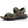 Rieker pánske pásikové sandále Olive 26761-54 - 46 Rieker pánske pásikové sandále Olive 26761-54 - 46